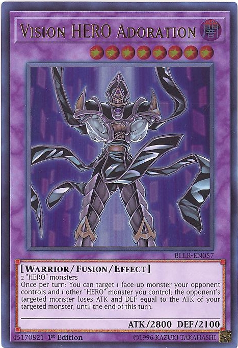 yugioh vision hero cards Vision HERO Minimum Ray BLHR-EN005 Yu-Gi-Oh! Card