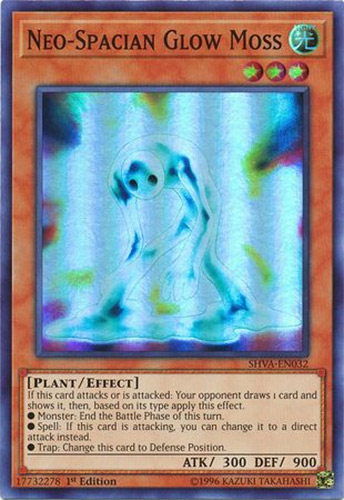 Yu-Gi-Oh Card - SHVA-EN032 - NEO-SPACIAN GLOW MOSS (super rare holo): BBToyStore.com - Toys, Plush, Trading Cards, Action Figures & Games online retail store shop sale Yu-Gi-Oh Card - SHVA-EN032 - NEO-SPACIAN GLOW MOSS (super rare holo): BBToyStore.com - Toys, Plush, Trading Cards, Action Figures & Games online retail store shop sale