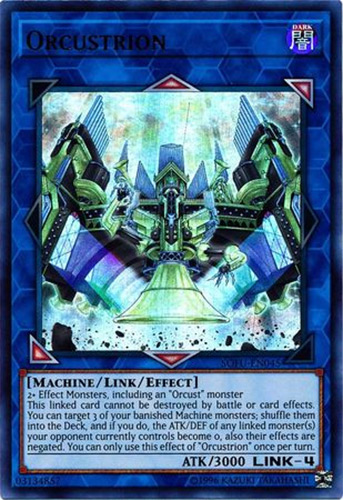 Yu-Gi-Oh Card - SOFU-EN045 - ORCUSTRION (ultra rare holo)