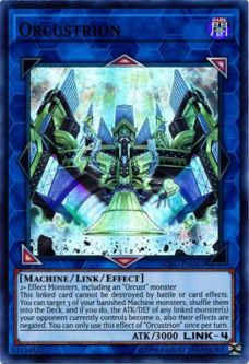 Yu-Gi-Oh Card - SOFU-EN045 - ORCUSTRION (ultra rare holo)