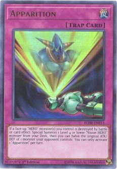 Yu-Gi-Oh Card - BLHR-EN013 - APPARITION (ultra rare holo)