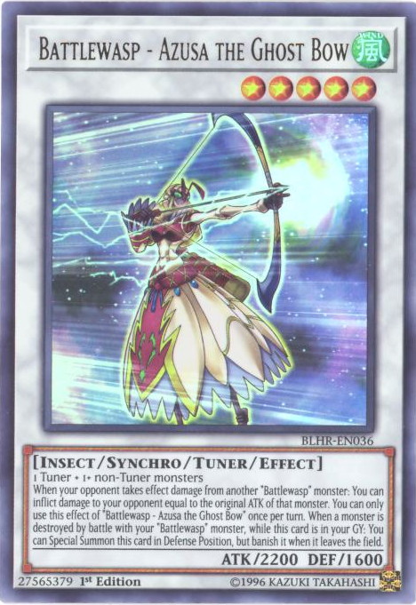 yugioh battlewasp cards BLHR-EN036 Battlewasp