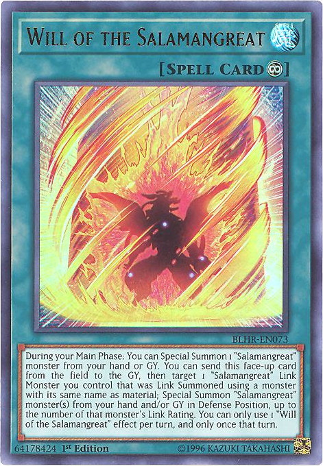 yugioh salamangreat cards Amazon.com: Yu-Gi-Oh! - Salamangreat Heatleo - SDSB-EN040 - Ultra Rare -  1st Edition
