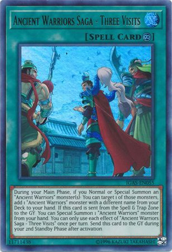 yugioh ancient warriors cards Saga - Sun-Liu Alliance - IGAS-EN056 Rare Warrior/Effect Yu-Gi-Oh! Trading Card Game ETCO-EN022