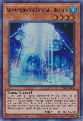 YuGiOh 2021 Tin of Ancient Battles Common Adamancipator Crystal - Dragite Mp21-en229