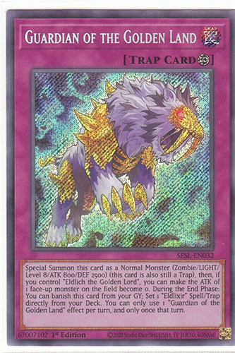 yugioh land cards Yu-Gi-Oh! - Demise of The (LODT-EN047) - Light of Destruction - Unlimited Edition if you control Eldlich the Golden Lord Demise of the Land |