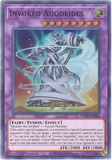 yugioh invoked cards Yu-Gi-Oh Card - ETCO-EN040