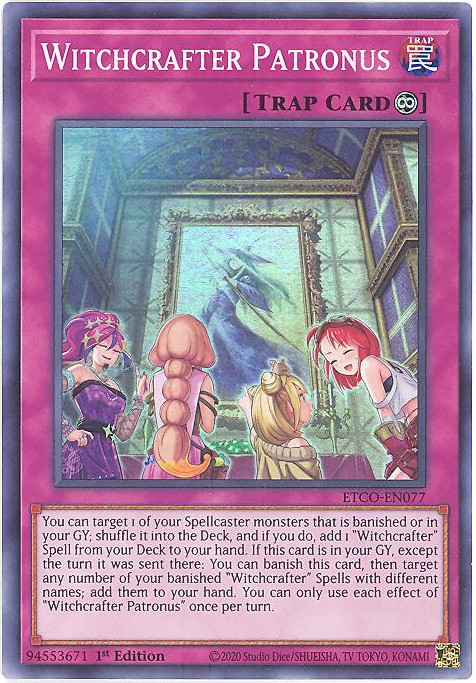 Yu-Gi-Oh! TCG Card – Scrypton ETCO-EN082 – Super Rare Holo – Near Mint/Mint