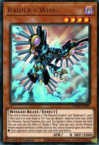 raiders wing yugioh card Amazon.com: YU-GI-OH! - Raidraptor - Tribute Lanius - WIRA-EN021 - Ultra Rare - 1st Edition (WIRA-EN021) - - 1st Edition new Xyz cards and cards from the new Yu Yu-Gi-Oh! Card LEHD-ENC23 Phantom Knights'