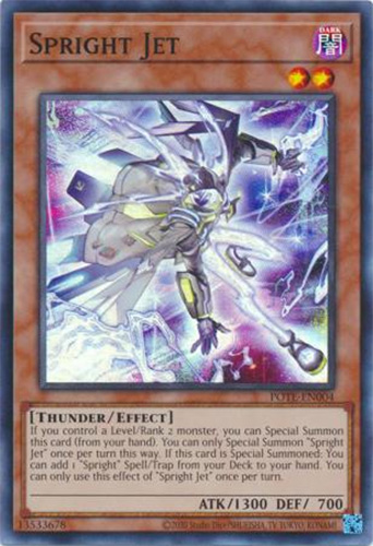 yugioh spright deck POTE-EN004 - Jet - Super Rare Yu-Gi-Oh Card - POTE-EN004 -