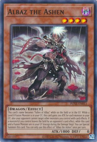 yugioh albaz cards Yu-Gi-Oh Card - POTE-EN011 - ALBAZ THE ASHEN (super rare holo):  BBToyStore.com