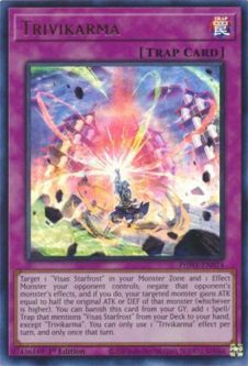 Yu-Gi-Oh Card - PHHY-EN074 - TRIVIKARMA (ultra rare holo)
