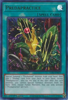 Yu-Gi-Oh Card - LDS3-EN079 - PREDAPRACTICE (ultra rare holo)
