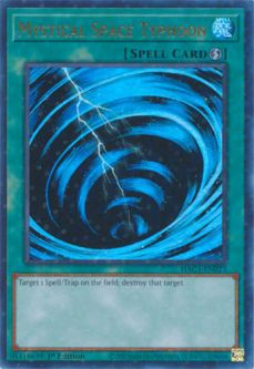 Yu-Gi-Oh Card - HAC1-EN023 - MYSTICAL SPACE TYPHOON (ultra rare parallel holo)