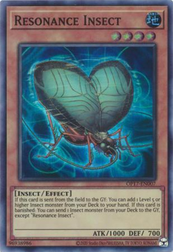 SBC1-END07 Resonance Insect :: Common 1st Edition YuGiOh Card
