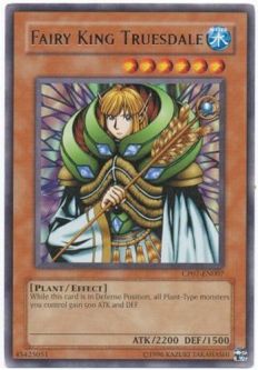 Yu-Gi-Oh Card - CP07-EN007 - FAIRY KING TRUESDALE (rare)