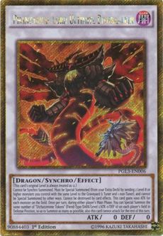 Yu-Gi-Oh Card - PGL3-EN006 - PHANTASMAL LORD ULTIMITL BISHBAALKIN (gold secret rare holo)