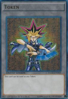 Yu-Gi-Oh Card - YGLD-ENTKN - TOKEN (ultra rare holo)