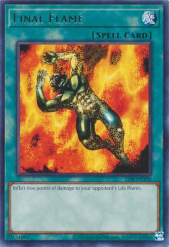 Yu-Gi-Oh Card 25th Anniversary - LOB-EN100 - FINAL FLAME (rare): BBToyStore.com - Toys, Plush, Trading Cards, Action Figures & Games online retail store shop sale Yu-Gi-Oh Card 25th Anniversary - LOB-EN100 - FINAL FLAME (rare): BBToyStore.com - Toys, Plush, Trading Cards, Action Figures & Games online retail store shop sale