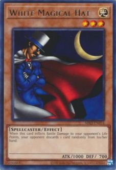 Yu-Gi-Oh Card 25th Anniversary - MRD-EN016 - WHITE MAGICAL HAT (rare)