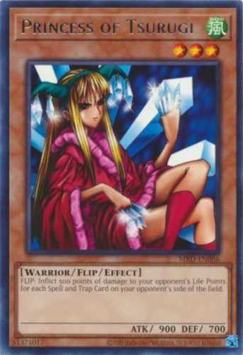 Yu-Gi-Oh Card 25th Anniversary - MRD-EN086 - PRINCESS OF TSURUGI (rare ...
