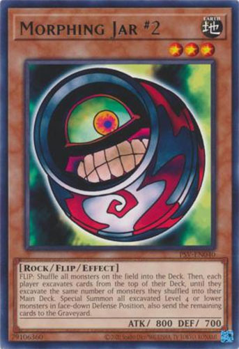 Yu-Gi-Oh Card 25th Anniversary - PSV-EN040 - MORPHING JAR #2 (rare): BBToyStore.com - Toys, Plush, Trading Cards, Action Figures & Games online retail store shop sale Yu-Gi-Oh Card 25th Anniversary - PSV-EN040 - MORPHING JAR #2 (rare): BBToyStore.com - Toys, Plush, Trading Cards, Action Figures & Games online retail store shop sale