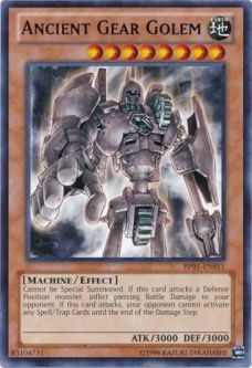 Yu-Gi-Oh Card - BP01-EN011 - ANCIENT GEAR GOLEM (rare)