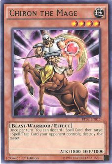 Yu-Gi-Oh Card - BP03-EN015 - CHIRON THE MAGE (rare)