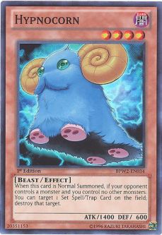 Yu-Gi-Oh Card - BPW2-EN034 - HYPNOCORN (super rare holo)