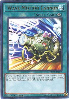 Yu-Gi-Oh Card - DUDE-EN039 - WAVE-MOTION CANNON (ultra rare holo)