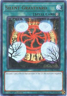 Yu-Gi-Oh Card - DUDE-EN042 - SILENT GRAVEYARD (ultra rare holo)