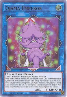 Yu-Gi-Oh Card - DUOV-EN033 - OJAMA EMPEROR (ultra rare holo)