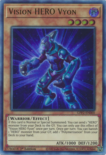 yugioh vision hero cards Yu-Gi-Oh Card - GFP2-EN060