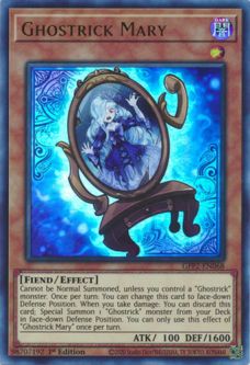Yu-Gi-Oh Card - GFP2-EN068 - GHOSTRICK MARY (ultra rare holo)