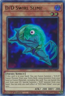 Yu-Gi-Oh Card - GFP2-EN074 - D/D SWIRL SLIME (ultra rare holo)