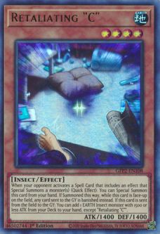 Yu-Gi-Oh Card - GFP2-EN108 - RETALIATING �C� (ultra rare holo)