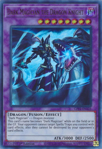 Yu-Gi-Oh Card - GFP2-EN125 - DARK MAGICIAN THE DRAGON KNIGHT (ultra rare holo)