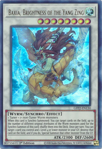 yugioh yang zing cards Support Set - Path (Secret Rare) + Creation + Nine Pillars You will receive the 1st Edition version of this card. Yu-Gi-Oh Card - GFP2-EN130 -