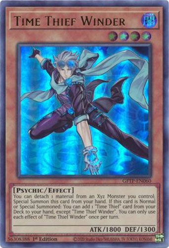 yugioh time thief cards YU-GI-OH! Temporwhal - GFP2-EN044 - Ultra Rare during the Standby Phase Yu-Gi-Oh! - Time Thief Regulator