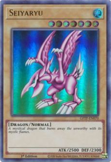 Yu-Gi-Oh Card - GFTP-EN070 - SEIYARYU (ultra rare holo)