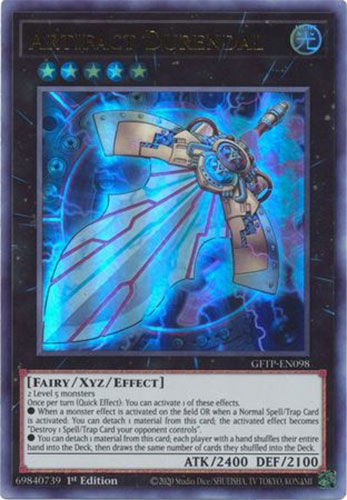 Yu-Gi-Oh Card - GFTP-EN098 - ARTIFACT DURENDAL (ultra rare holo):  BBToyStore.com - Toys, Plush, Trading Cards, Action Figures & Games online  retail store shop sale