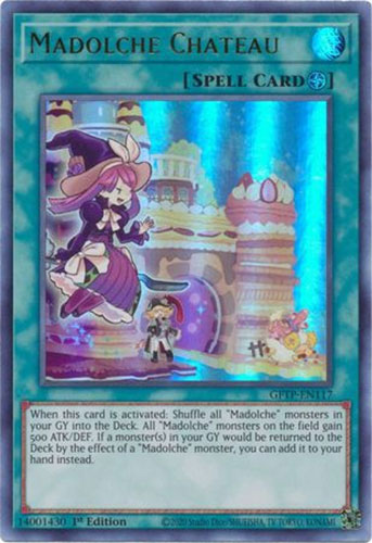 Yu-Gi-Oh Card - GFTP-EN117 - MADOLCHE CHATEAU (ultra rare
