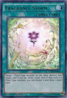 Yu-Gi-Oh Card - LC5D-EN102 - FRAGRANCE STORM (ultra rare holo)