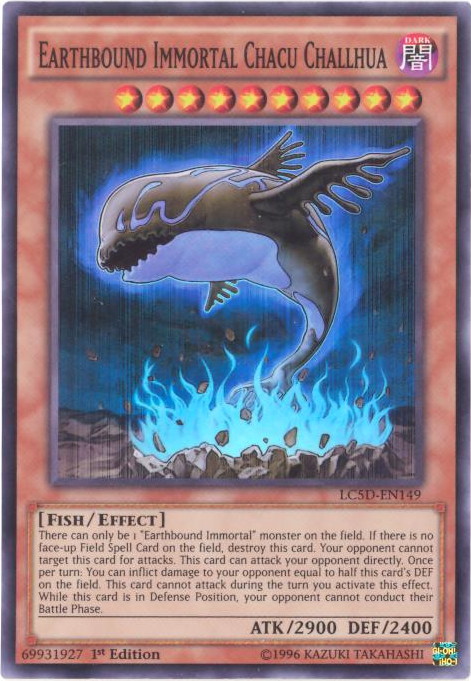 yugioh card earthbound immortal Yu-Gi-Oh Card - LC5D-EN149 - EARTHBOUND IMMORTAL CHACU CHALLHUA (super rare  holo): BBToyStore.com