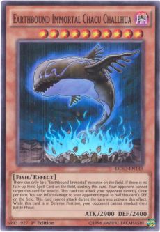 Yu-Gi-Oh Card - LC5D-EN149 - EARTHBOUND IMMORTAL CHACU CHALLHUA (super rare holo)