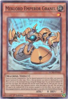 Yu-Gi-Oh Card - LC5D-EN162 - MEKLORD EMPEROR GRANEL (super rare holo)