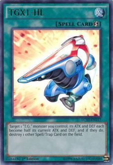 Yu-Gi-Oh Card - LC5D-EN217 - TGX1-HL (ultra rare holo)