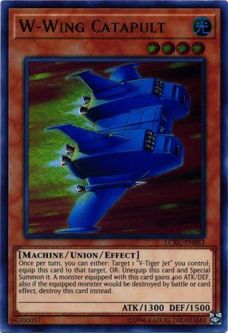 Yu-Gi-Oh Card - LCKC-EN083 - W-WING CATAPULT (ultra rare holo)