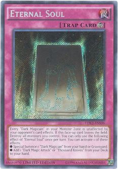 Yu-Gi-Oh Card - LDK2-ENS06 - ETERNAL SOUL (secret rare holo)