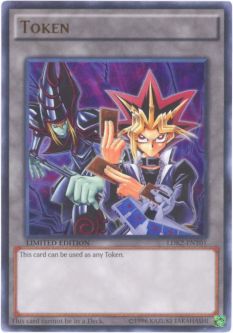 Yu-Gi-Oh Card - LDK2-ENT01 - TOKEN (ultra rare holo)